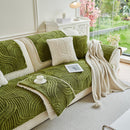 6 of 65:Luxury Plush Non-Slip Sofa Covers, Soft Fuzzy Embossed Sofa Topper & Seat Covers 