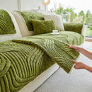 8 of 65:Luxury Plush Non-Slip Sofa Covers, Soft Fuzzy Embossed Sofa Topper & Seat Covers 