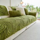 1 of 65:Luxury Plush Non-Slip Sofa Covers, Soft Fuzzy Embossed Sofa Topper & Seat Covers 