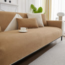 1 of 27:Water-Resistant Waffle Textured Sofa Cover, Non-Slip Couch Protector for Pets & Kids 