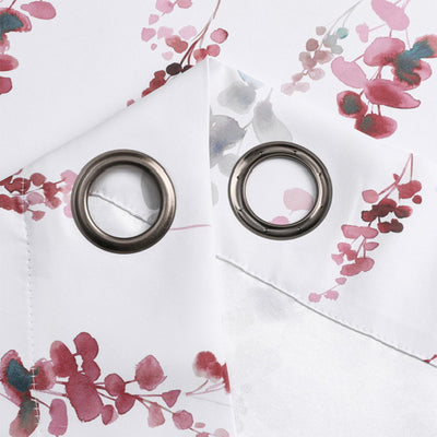 11 of 12:Adela Printed Room Darkening Grommet Window Curtain Panel, 52x84 Inches 