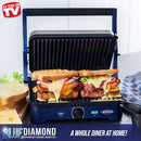 3 of 4:Plaques de cuisson et poêles à griller électriques Blue Diamond Sizzle Deluxe 