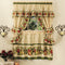 Apple Orchard Cottage Window Curtain Set - 57x24 - Antique