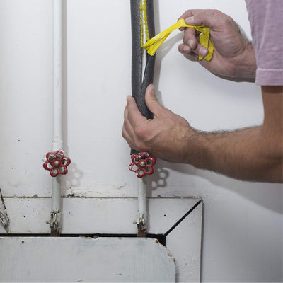 6 of 8:Duck Brand Insulating Foam Pipe Covers, Fits 3/4 - 1-Inch by 3 Feet, Pack of 4 Sticks 