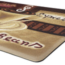 Achim Coffee Decorative Anti-Fatigue Floor Mat, Brown, 18x30 Inches