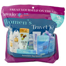 1 of 2:Handy Solutions 9-Piece Resealable Women's Zip Bag Travel Kit, TSA Compliant 
