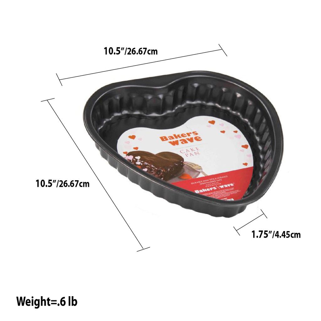 Home Basics Heart-Shaped Cake Pan – ShopBobbys