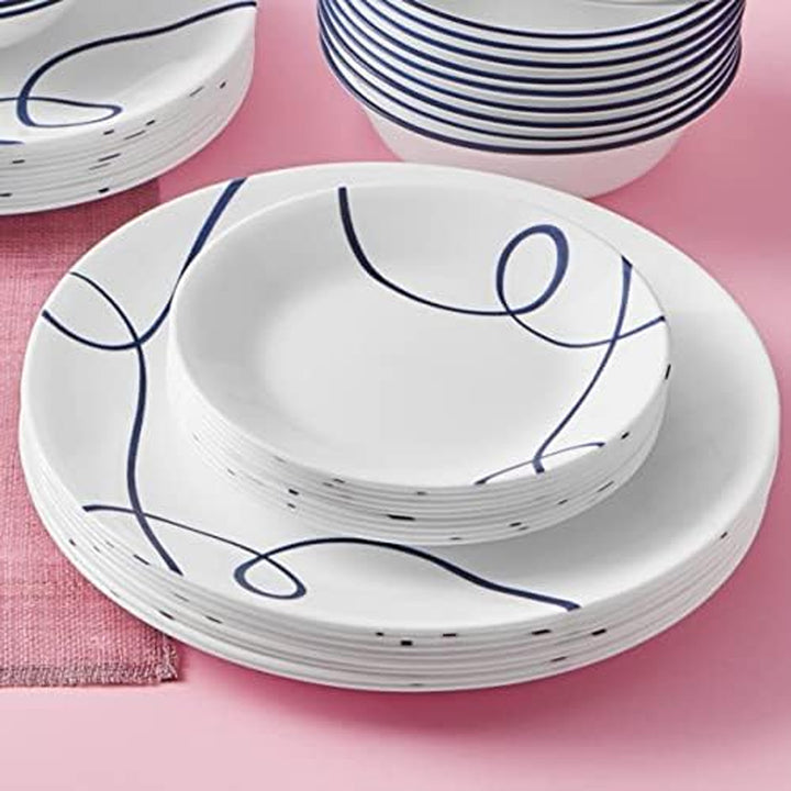 Corelle Classic Lia 12-Piece Chips Cracks Resistant Dinnerware