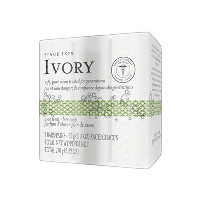 7 of 8:Ivory 10 Pack Clean Pure Clean Bar Soap, Aloe Scent, 3.17 Ounces 