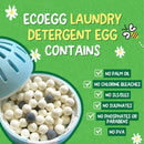 6 of 7:Ecoegg 70 Loads Laundry Detergent Egg, Fresh Linen 