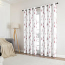 1 of 12:Adela Printed Room Darkening Grommet Window Curtain Panel, 52x84 Inches 