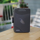 4 of 4:JENSEN Portable Retro Compact Style with AM/FM Radio Cassette Player includes Earbuds, Black 