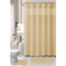 Tristan 18 Piece Shower Curtain with Embroidered Non-Slip Bath Rug and Towel Set, Champagne