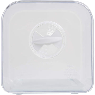 4 of 4:Prep Solutions Expandable Bread Keeper with Adjustable Air Vent, Clear, 3.8 Quarts 