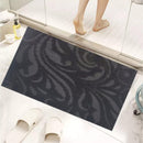 9 of 23:Manchester Scroll Design Non-Slip Soft Bath Rug, 18x30 Inches 