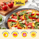 4 of 6:Wilton Perfect Result Premium Non-Stick Pizza Slider Pan, 14 Inches 