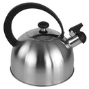 3 of 5:Home Basics Stainless Steel Tea Kettle, Silver, 85 Ounces 