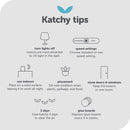 7 of 7:Katchy Indoor Catcher and Killer Insect Trap, White, 9x4.3 Inches 