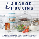 7 of 7:Anchor Hocking Glass Mixing Batter Bowl, Clear, 2 Quart 
