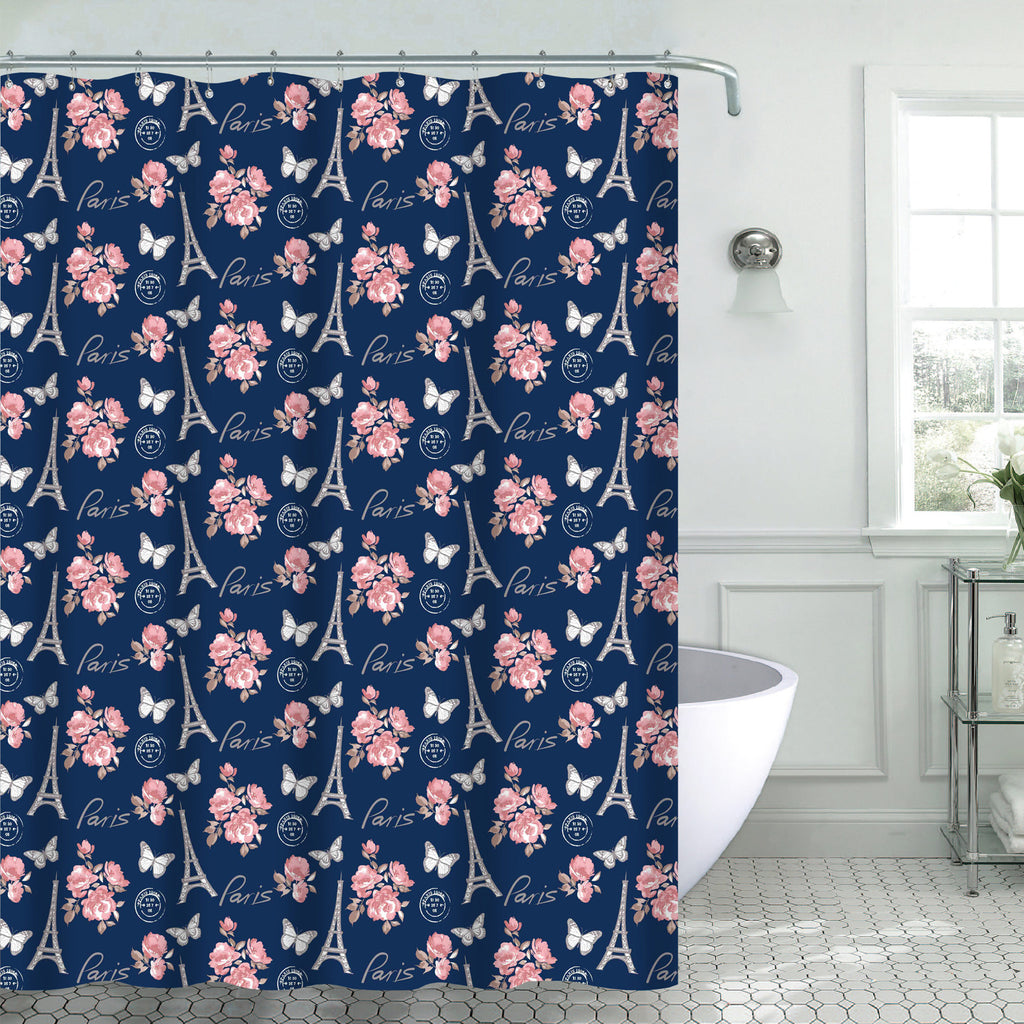 72-Inch-Long Shower Curtains & Liners at