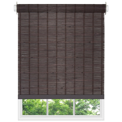 21 of 27:Cordless Bamboo Roller Shades 