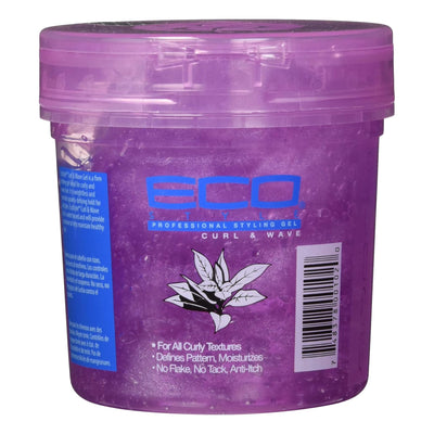 3 of 4:Eco Style Ecoco Curl and Wave Professional Hair Styling Gel, Firm Hold,  Pink, 16 Ounce 