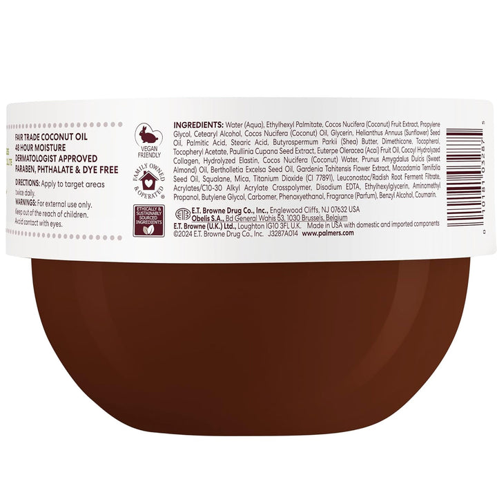 palmer's coconut oil formula ingredients Palmer's Coconut Oil Formula Brazilian Coco Cream, 8.8 oz