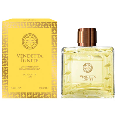1 of 1:Vendetta Ignite Cologne for Men, EAU DE TOILETTE, 3.4 Ounces 