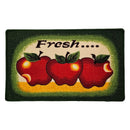 1 of 1:Fresh Apples Basket Non-Slip Kitchen Mat, Red, 18x30 Inches 