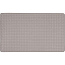 5 of 7:Achim Woven-Embossed Faux-Leather Anti-Fatigue Mat, Grey, 18x30 Inches 