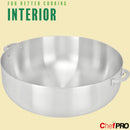 6 of 6:Caldero de aluminio de grado comercial Chef PRO, 13,3 cuartos de galón 
