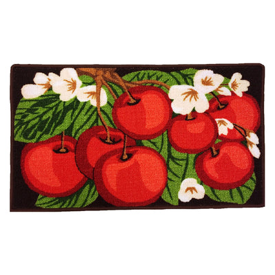 1 of 1:Cherry Bunch Non-Slip Kitchen Mat, 17x29 Inches 