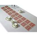 4 of 21:Blossom Embroidered Vintage Lace Design Table Runner 