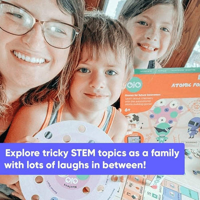6 of 8:OjO Atomic Force Science Board Game for Kids, Learn Chemistry & Science, Ages 6+ 