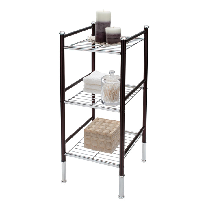 3 Layer Wire Rack Neu Home 3 Tier Duplex Line Square Freestanding Wire Rack – ShopBobbys