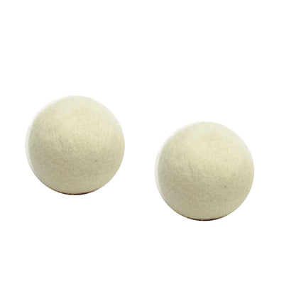 1 of 1:Home Basics 2-Pack Wool Dryer Laundry Balls, 2.3x2.3 Inches 