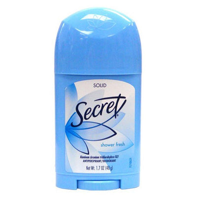 1 of 1:Déodorant antisudorifique solide Secret pour femme, fraîcheur de la douche - 50 ml 
