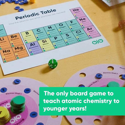 7 of 8:OjO Atomic Force Science Board Game for Kids, Learn Chemistry & Science, Ages 6+ 