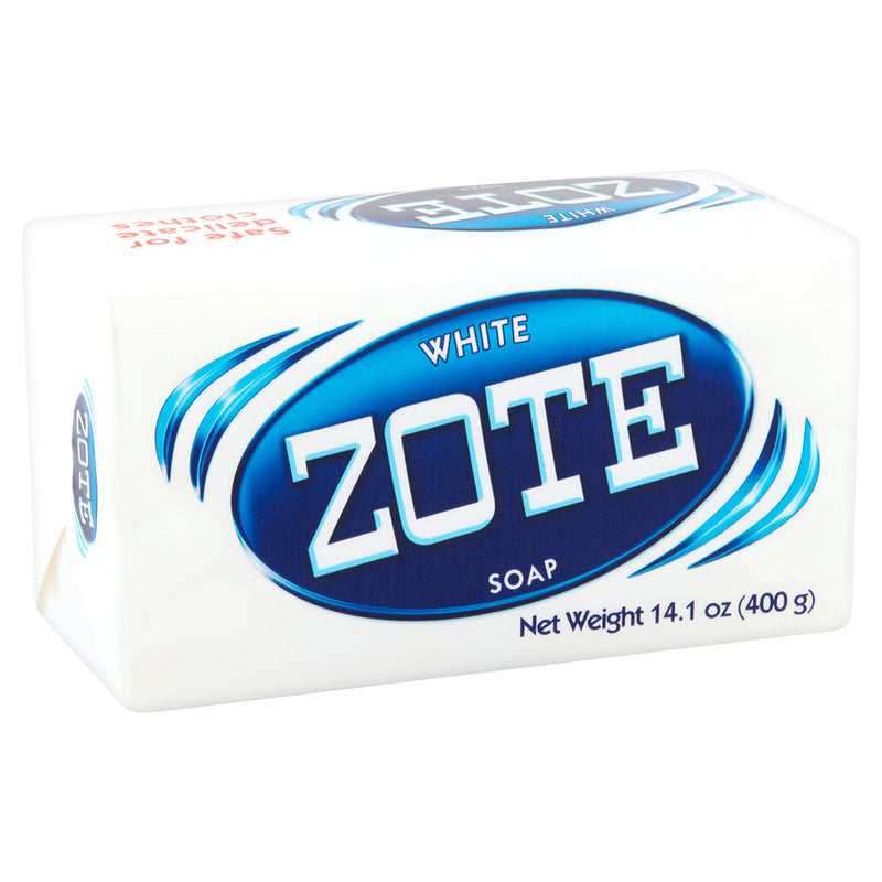 Zote Laundry Soap and Stain Remover, White, 14.1 Ounces