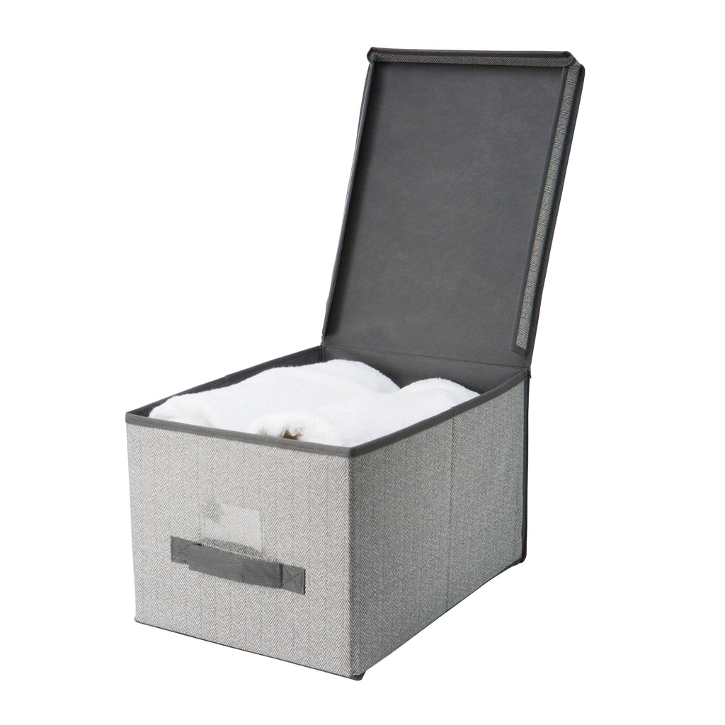 Simplify Large Storage Box in Grey – ShopBobbys