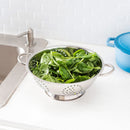 4 of 4:Home Basics Stainless Steel Colander and Strainer, Silver, 5-Quart 