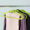 Home Basics 10-Piece Velvet Hanger, Green