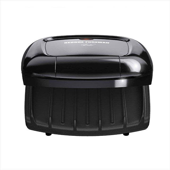 2-Serving Classic Plate Electric Indoor Grill and Panini Press