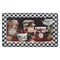 Achim Mason Jars Decorative Anti-Fatigue Mat, Red-Brown, 18x30 Inches