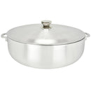 1 of 6:Chef Pro Commercial Grade Aluminum Caldero Stock Pot, Silver, 28.4 Quarts 