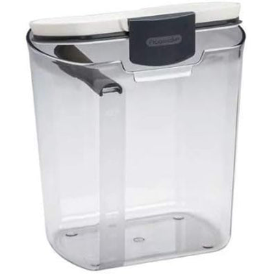 1 of 1:Prep Solutions Airtight Flour Storage & Measurement, Transparent, 4 Quarts 