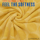 7 of 44:PREMIUS 2 Pack Circles 100% Cotton Yarn Dyed Bath Sheet Towel, 32x64 Inches 