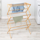 2 of 5:Honey-Can-Do Collapsible Bamboo Foldable Laundry Drying Rack, 30x15x43 Inches 