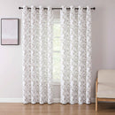 2 of 11:Arlo Printed Room Darkening Grommet Window Curtain Panel, 52x84 Inches 