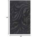 10 of 23:Manchester Scroll Design Non-Slip Soft Bath Rug, 18x30 Inches 